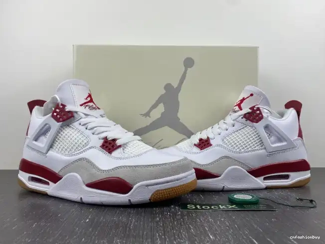 Jordan Pine Red SB DR5415-160 Retro 4 0408